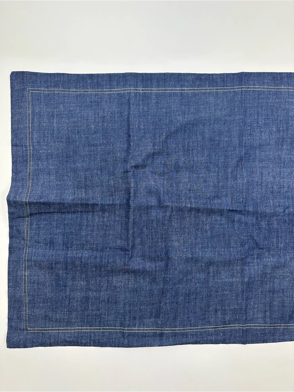 Denim Cotton King Size Pillow Sham